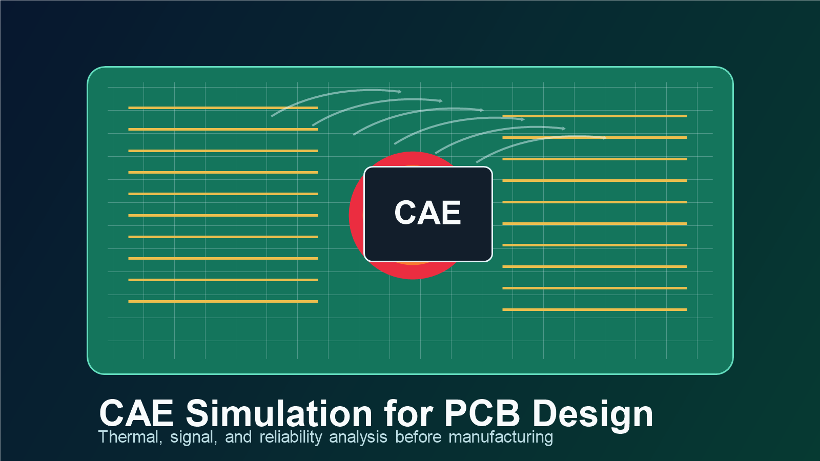 How CAE Simulation Improves PCB Design and Reliability